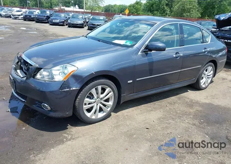 2008 Infiniti M35X из США, поврежденный, VIN JNKAY01F28M654341